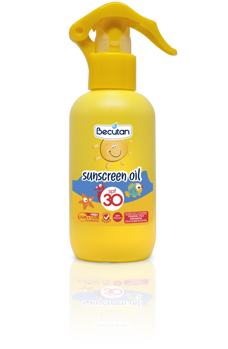 БЕКУТАН МАСЛО ЗА ЗАШТИТА ОД СОНЦЕ СПФ 30 150 МЛ