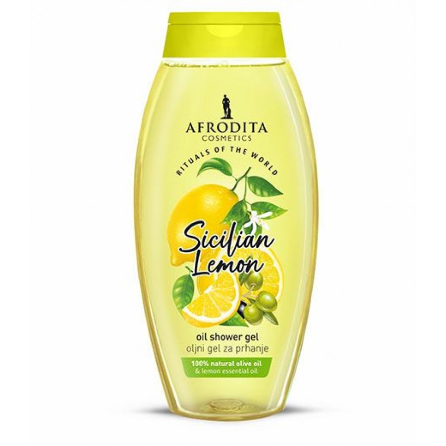 АФРОДИТА ГЕЛ ЗА ТУШИРАЊЕ СИЦИЛИАНСКИ ЛИМОН 250 МЛ