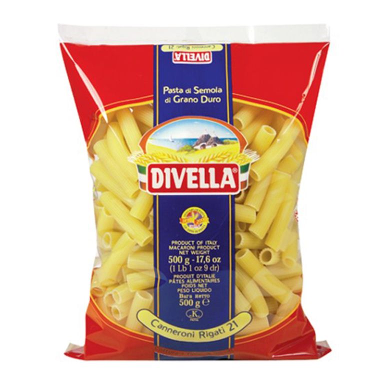ДИВЕЛА ЦАННЕРОНИ РИГАТИ БРОЈ21 МАКАРОНИ 500 ГР