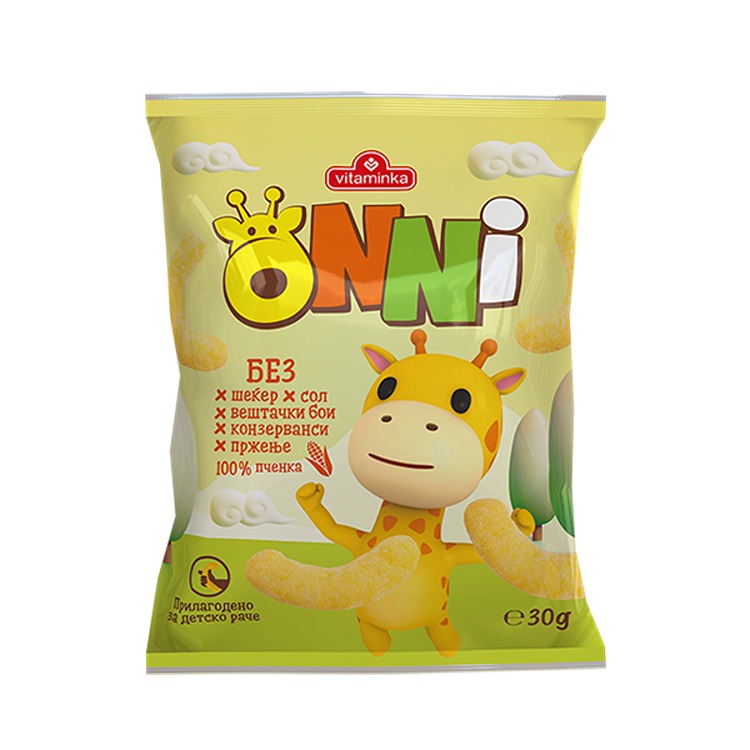 ФЛИПС ОНИ ВИТАМИНКА БЕЗ ШЕЌЕР И СОЛ ЗА ДЕЦА 30 ГР