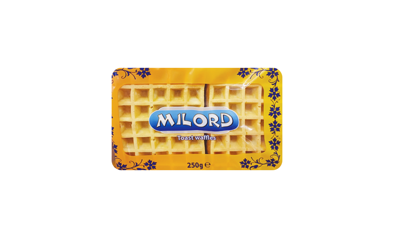 ТОСТ ВАФЛИ МИЛОРД 250 Г