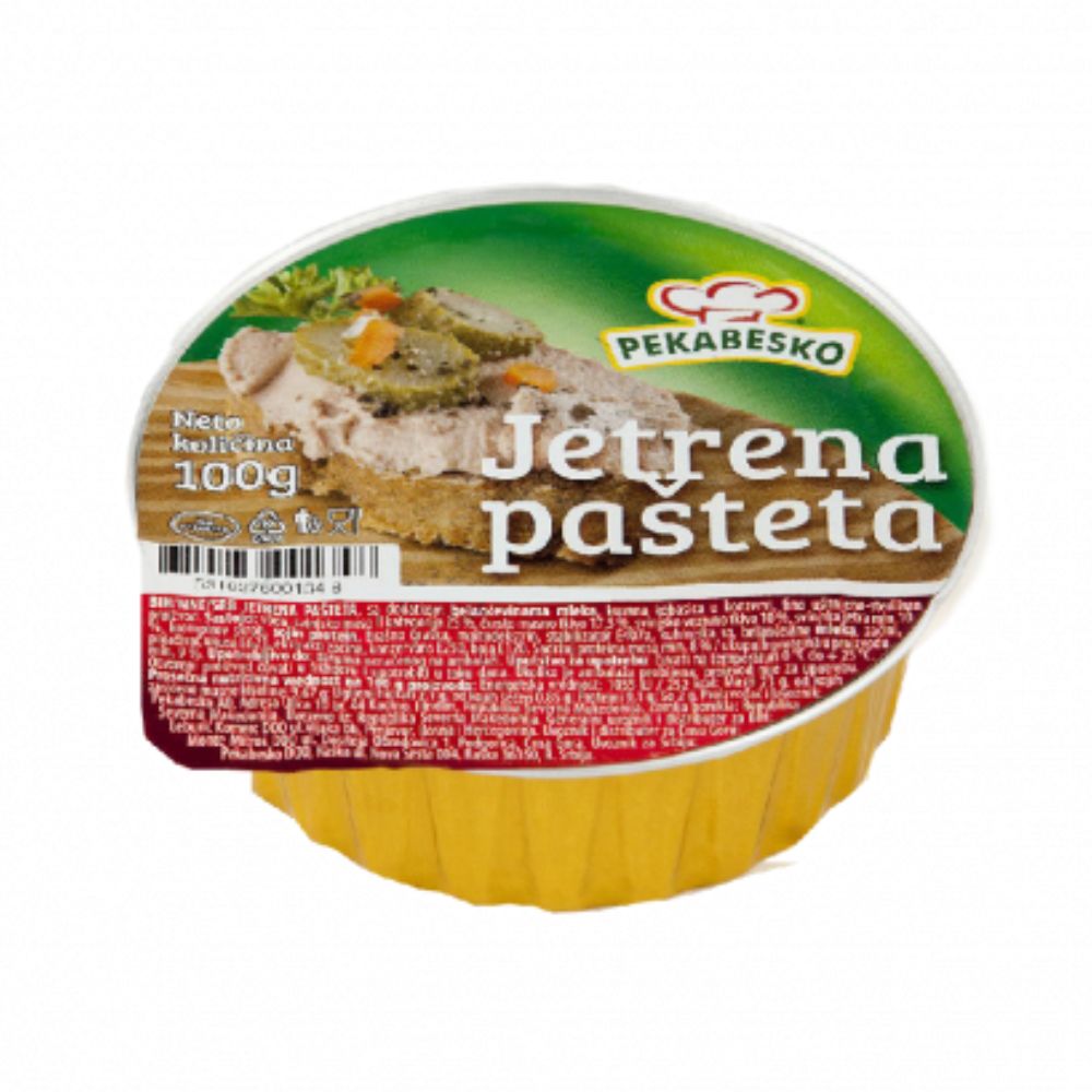 ПЕКАБЕСКО ЈЕТРЕНА ПАШТЕТА 100 ГР