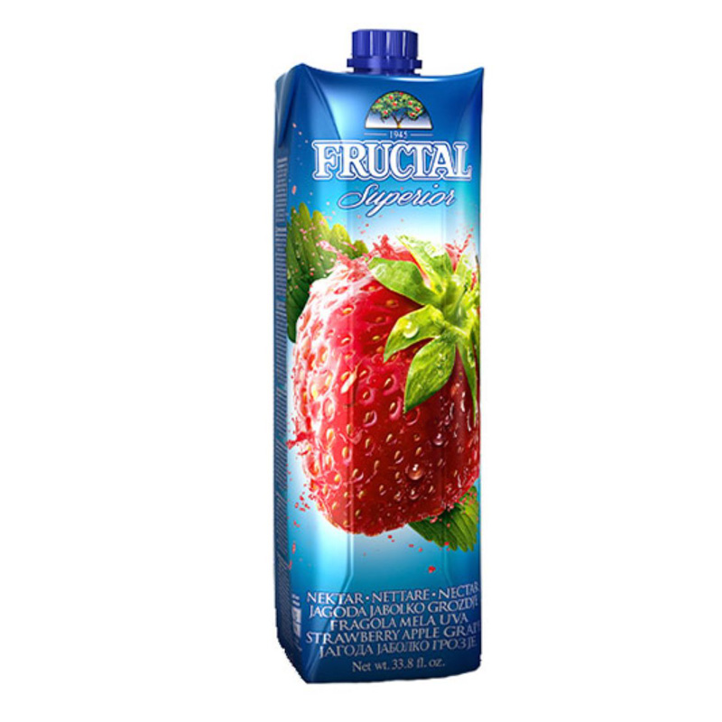 ФРУКТАЛ СОК ЈАГОДА ПРИЗМА 1 Л