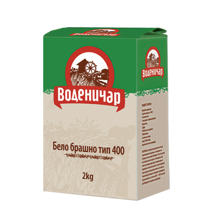 ЖИТО ЛУКС БРАШНО ВОДЕНИЧАР Т-400 2 КГ.