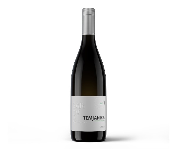 ВИНО ТИКВЕШ БАРОВО ТЕМЈАНИКА БЕЛО 0.75Л