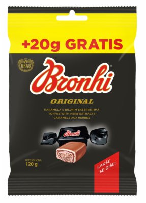 БОНБОНИ КРАШ БРОНХИ АЈС 100ГР + 20ГР ГРАТИС