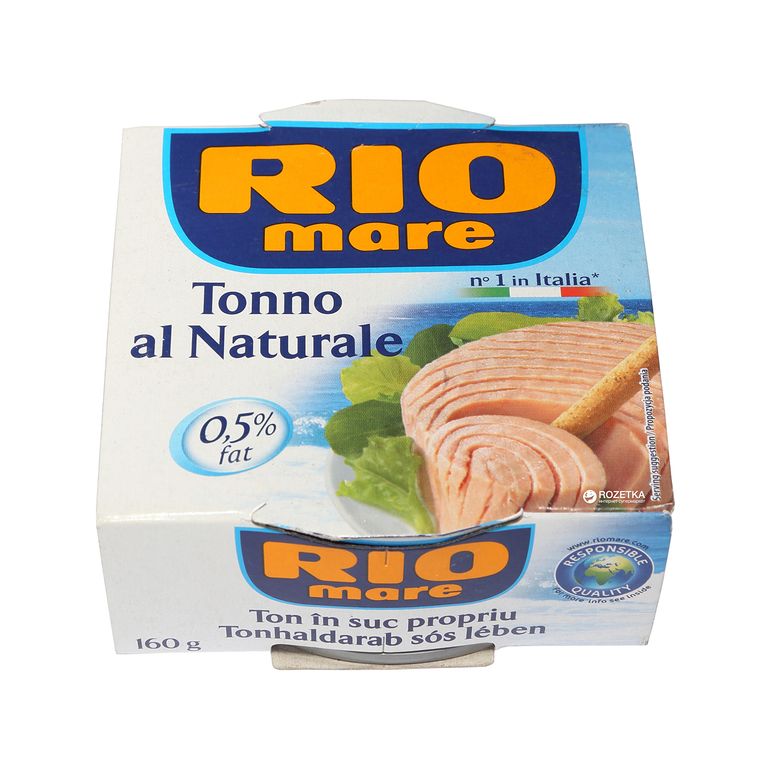 РИО МАРЕ ТУНА ВО СОПСТВЕН СОС 160 ГР