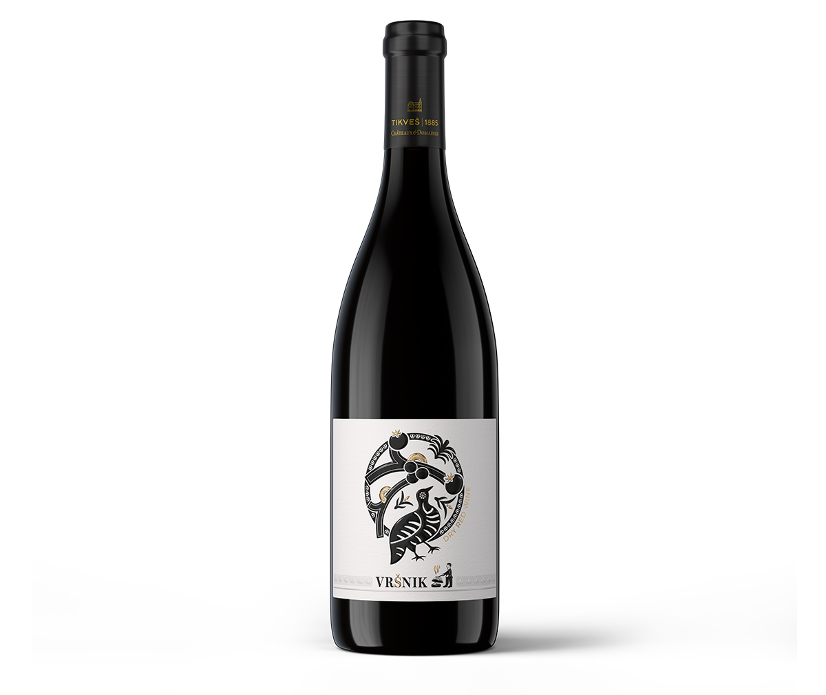 ВИНО ТИКВЕШ ВРШНИК ЦРВЕНО 0,75 Л