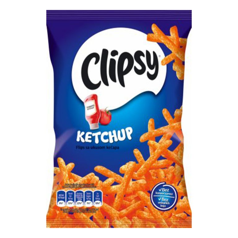 МАРБО КЛИПСИ ФЛИПС СО КЕЧАП 40 ГР