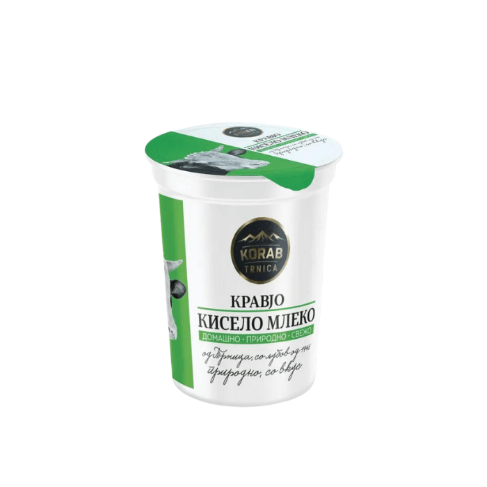 КОРАБ ТРНИЦА КРАВЈО КИСЕЛО МЛЕКО 400ГР