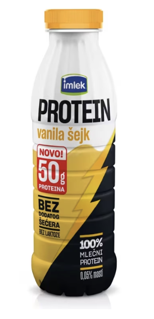 ИМЛЕК ПРОТЕИН ШЕЈК ВАНИЛА 500МЛ