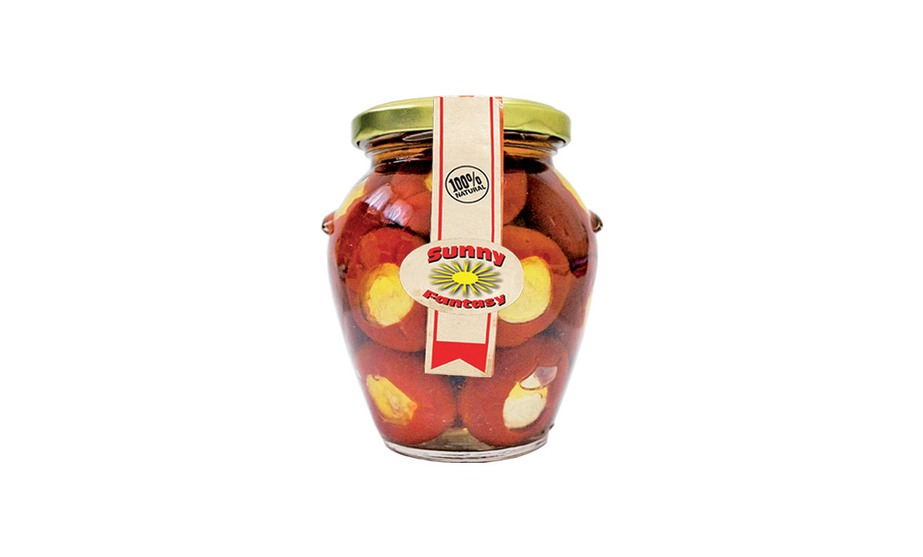 ПИПЕРЧИЊА ЛУТИ СО МЛЕЧ.УРДА САНИ ФАНТАЗИ