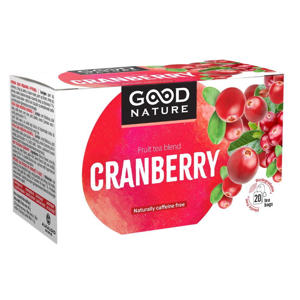 ГУД НАТУРЕ ЧАЈ ОД БРУСНИЦА 20 КЕСИЧКИ