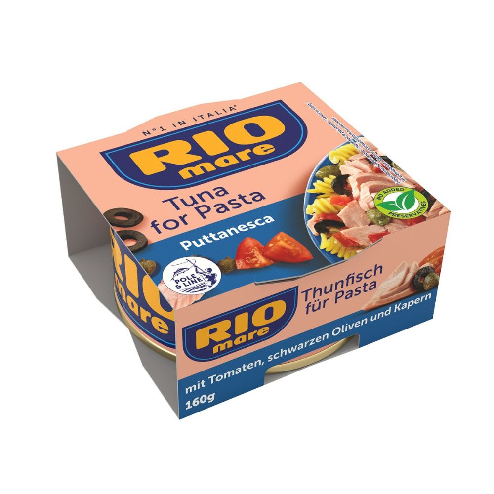РИО МАРЕ ТУНА ФОР ПАСТА ТУНА ЗА ПАСТА ПУТАНЕСКА 160 ГР