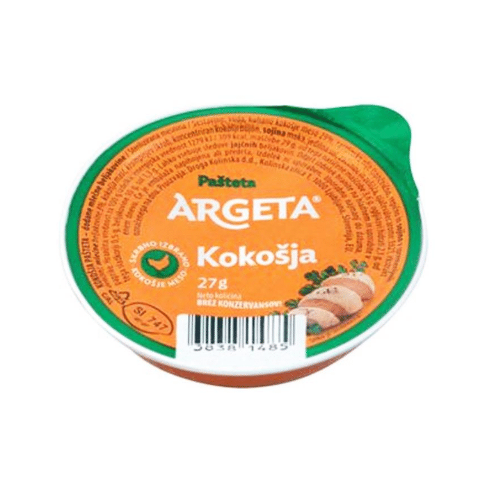 АРГЕТА КОКОШЈА ПАШТЕТА 27 ГР.