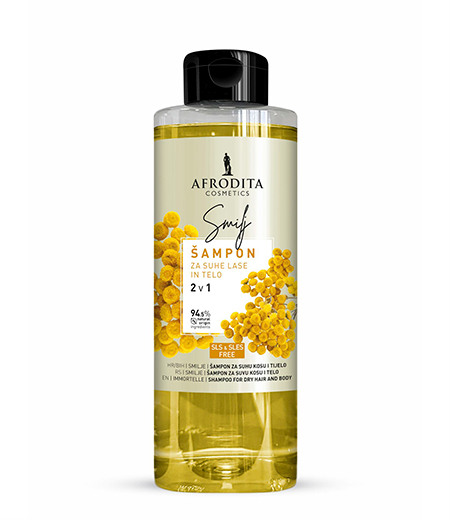 АФРОДИТА ШАМПОН ЗА СУВА КОСА И ТЕЛО 950 МЛ