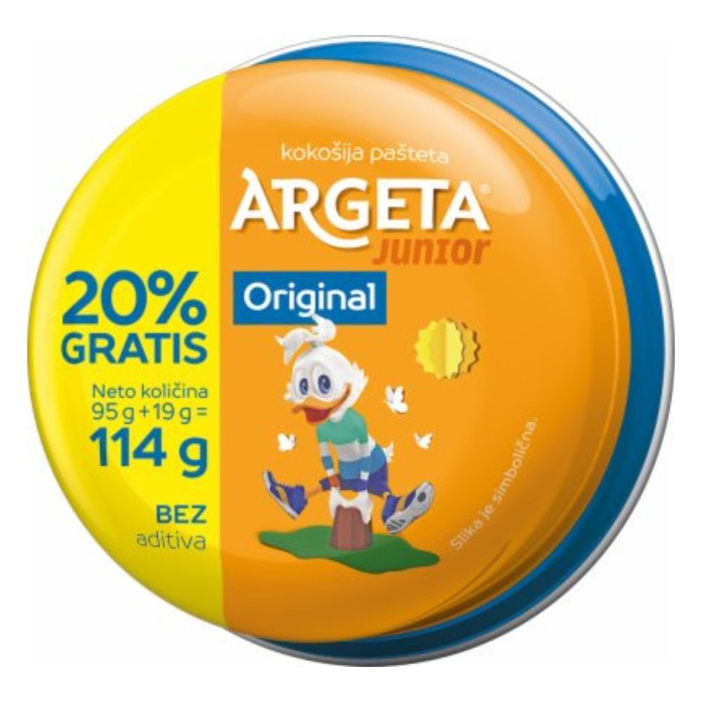 ПАШТЕТА КОКОШКИНА АРГЕТА ЈУНИОР 114 ГР