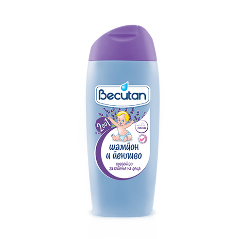 БЕКУТАН ШАМПОН И ПЕНЛИВО 2 ВО 1 ЛАВАНДА 200 МЛ