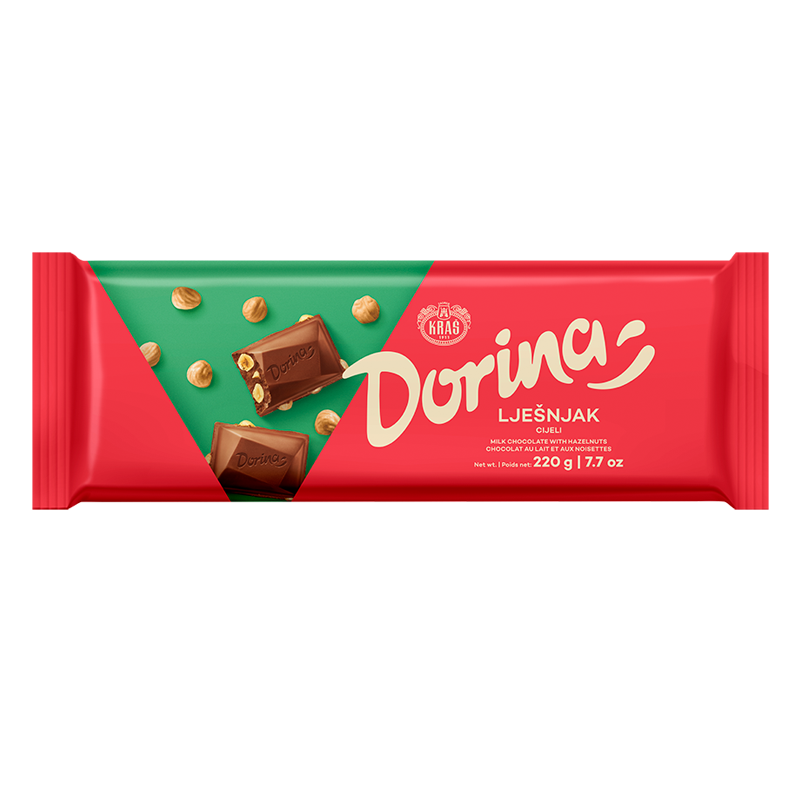 ЧОКОЛАДО ДОРИНА ЛЕШНИК 220ГР КРАШ