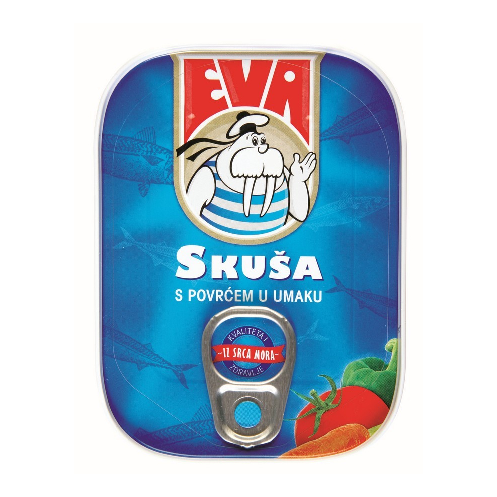 ПОДРАВКА ЕВА СКУША ВО СОС ОД ЗЕЛЕНЧУК 115 ГР
