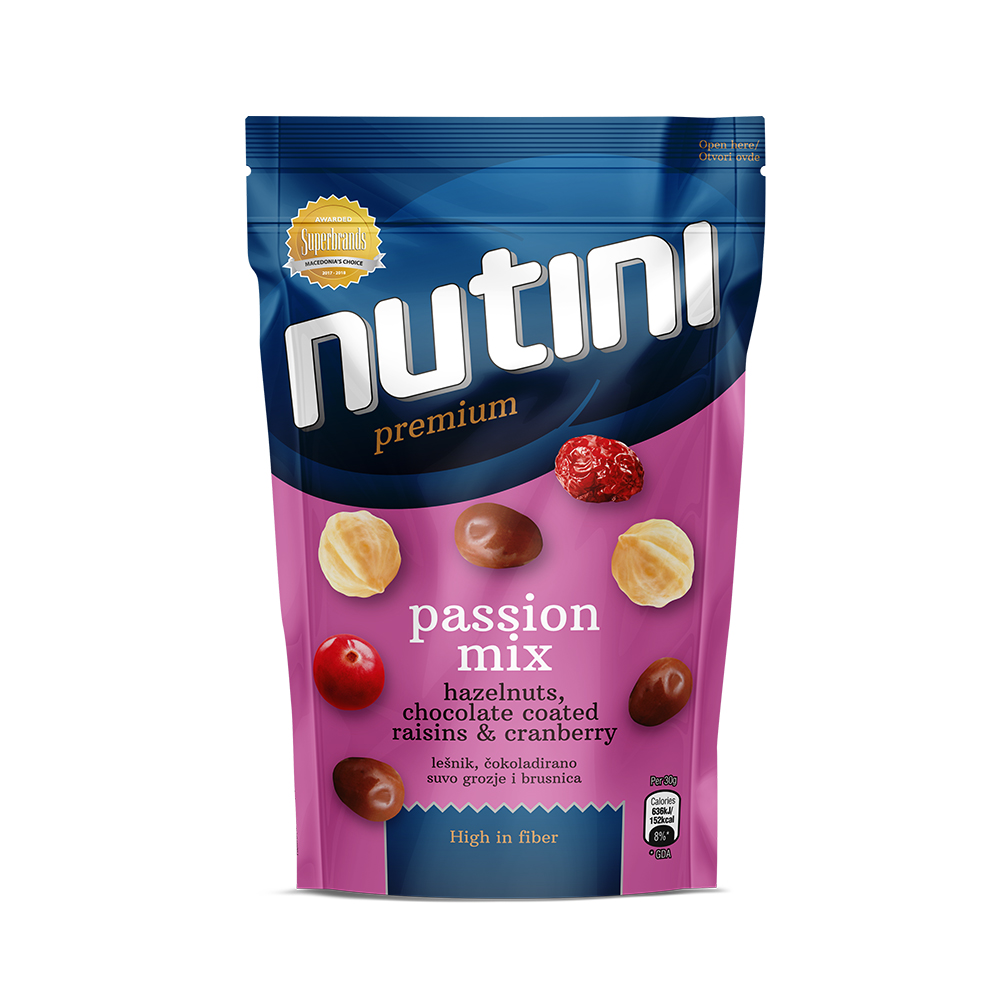 НУТИНИ ПАСИОН МИКС 130 ГР.