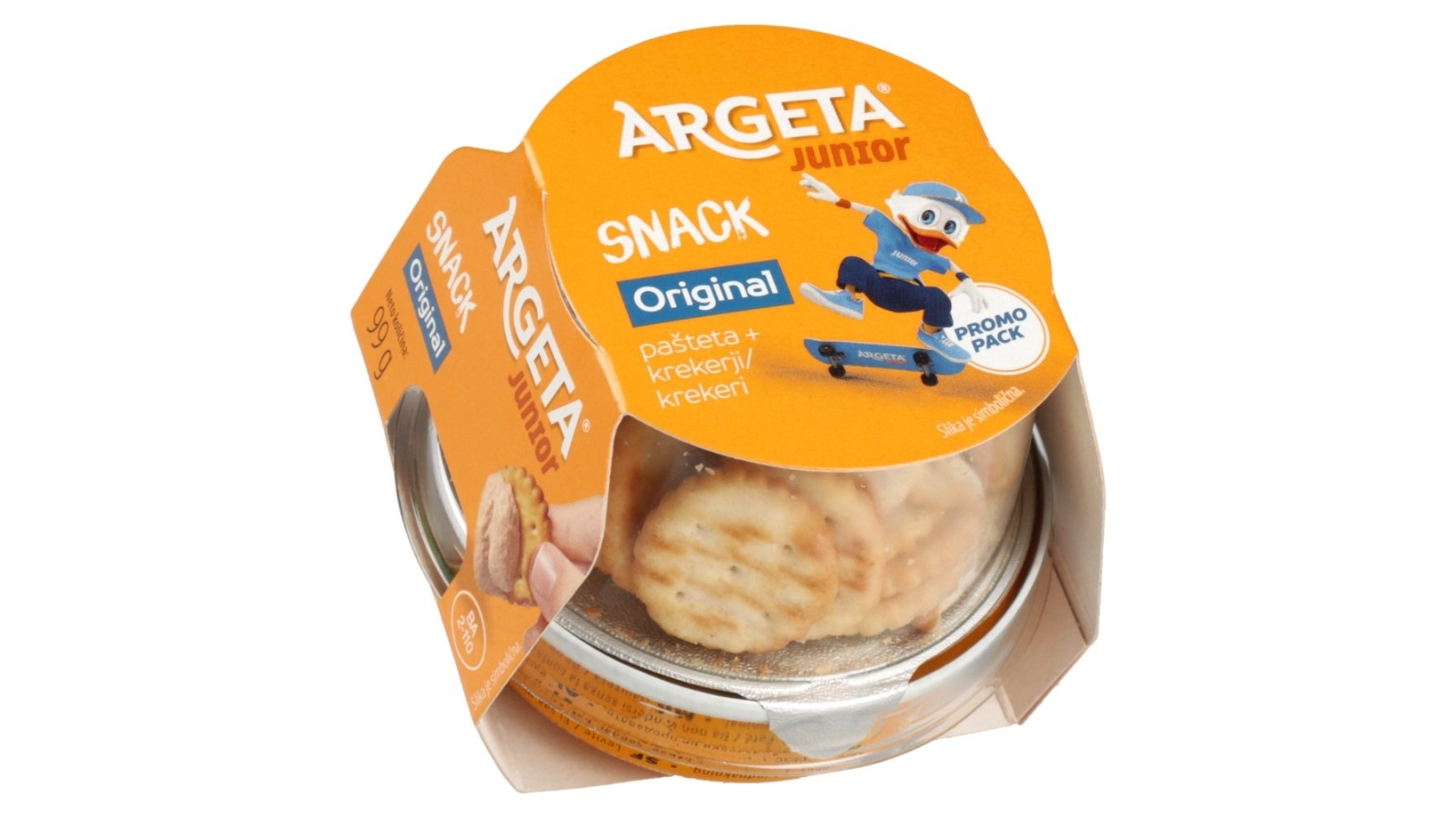 АРГЕТА СНЕК ЈУНИОР + КРЕКЕР 99ГР