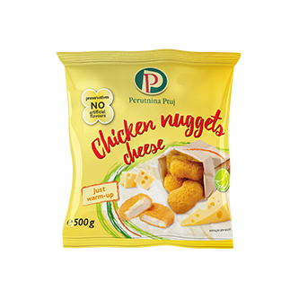 ПЕРУТНИНА ПТУЈ ПИЛЕШКИ МЕДАЉОНИ СО КАШКАВАЛ ГР (ЗАМРЗНАТО 500