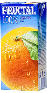 СОК ФРУК. ПОРТОКАЛ 100%200 МЛ