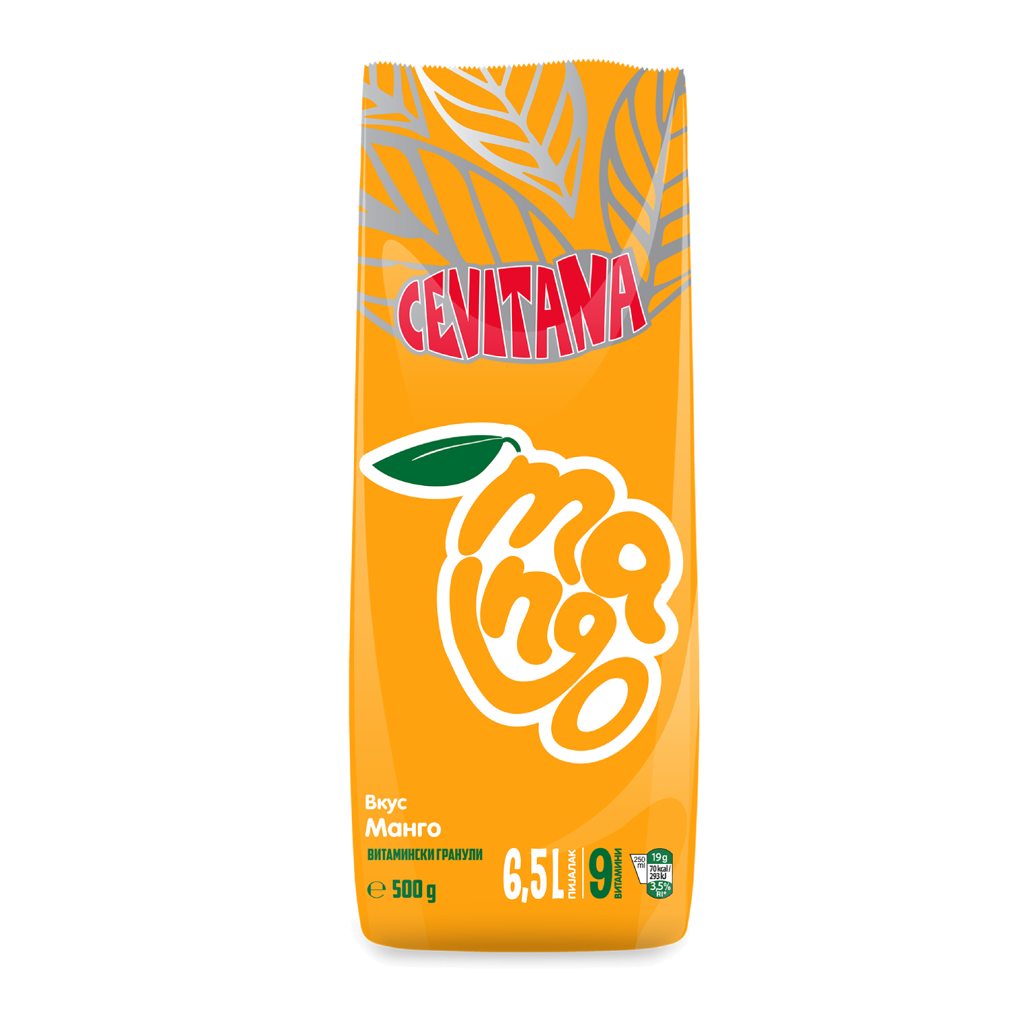 ВИТАМИНКА ИНСТАНТ НАПИТОК ЦЕВИТАНА МАНГО 500 ГР