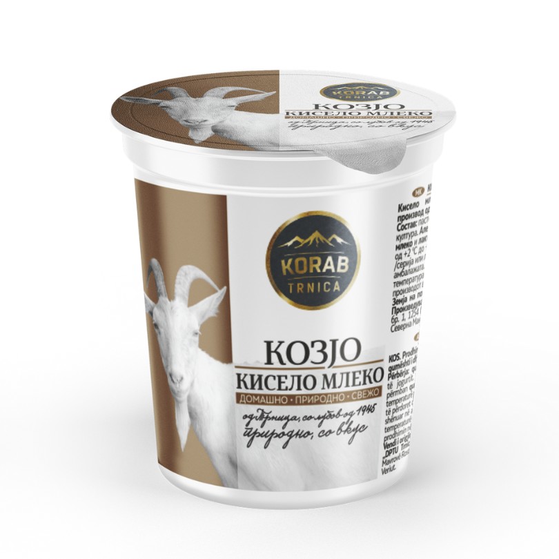 КИСЕЛО МЛЕКО КОЗЈО 300ГР КОРАБ ТРНИЦА