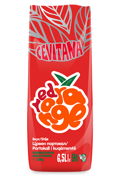 НАПИТОК ЦЕВИТАНА ЦРВЕН ПОРТОКАЛ 500 ГР