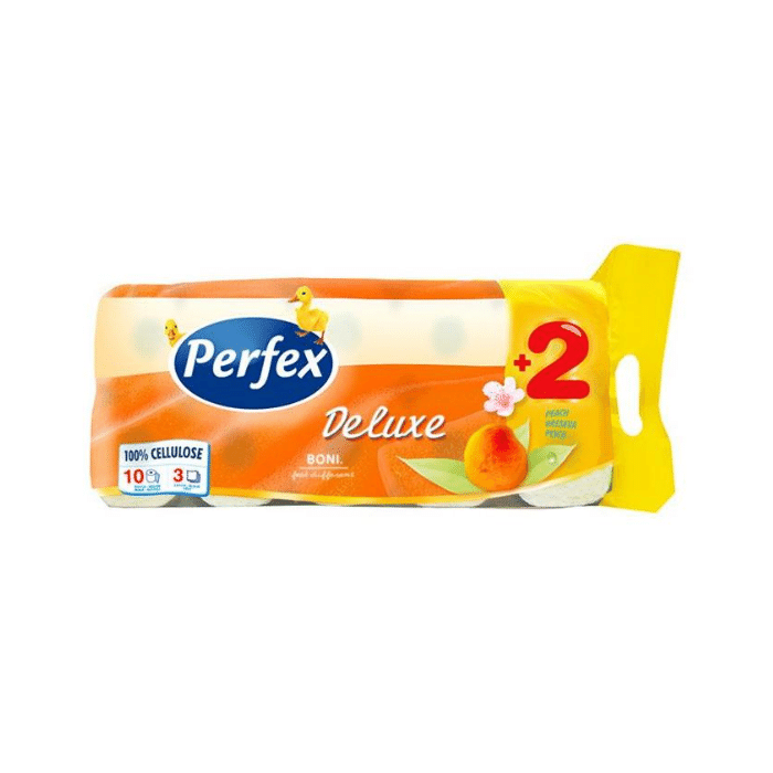 ТОАЛЕТНА ХАРТИЈА ПЕРФЕКС ДЕ ЛУКС ПРАСКА 10/1 3 СЛ