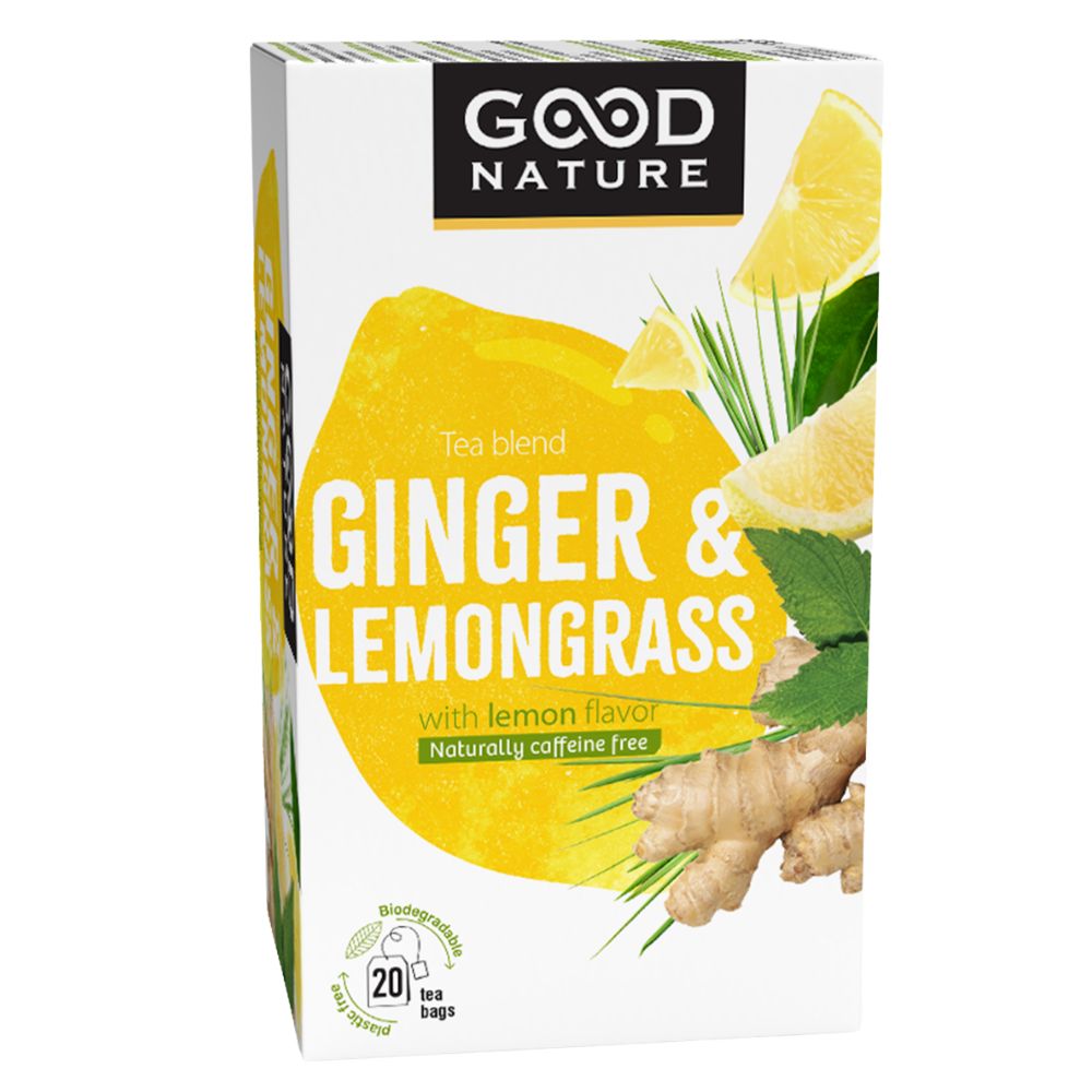 ГУД НЕЈЧАР ЧАЈ ДУПЛЕКС ЃУМБИР И ЛИМОН 20 Х 20 ГР