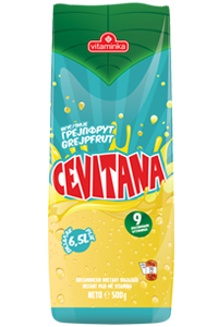 ВИТАМИНКА ИНСТАНТ НАПИТОК ЦЕВИТАНА ГРЕЈПФРУТ 500 ГР
