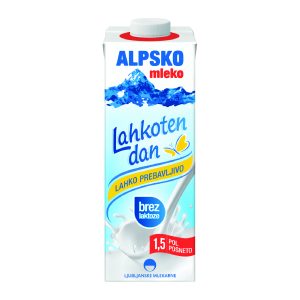 АЛПСКО МЛЕКО 1 л. 1.5% БЕЗ ЛАКТОЗА