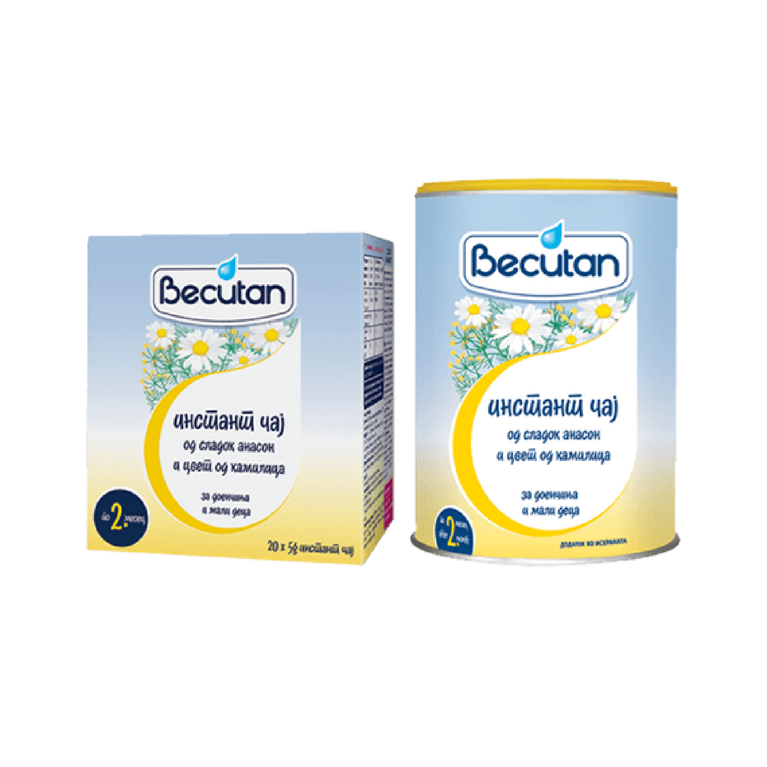 БЕКУТАН ДЕТСКИ ИНСТАНТ ЧАЈ СО КАМИЛИЦА 200 ГР
