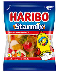 БОНБОНИ ХАРИБО МЕКИ ТУБУЛАРНИ БОИ 90 ГР