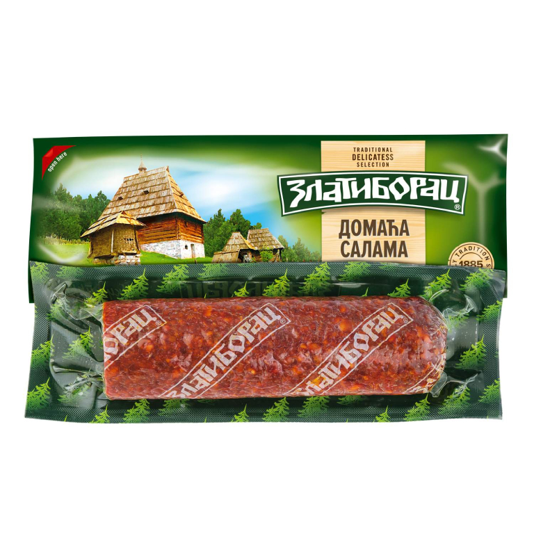 ЗЛАТИБОРАЦ ДОМАШНА САЛАМА 300 ГР