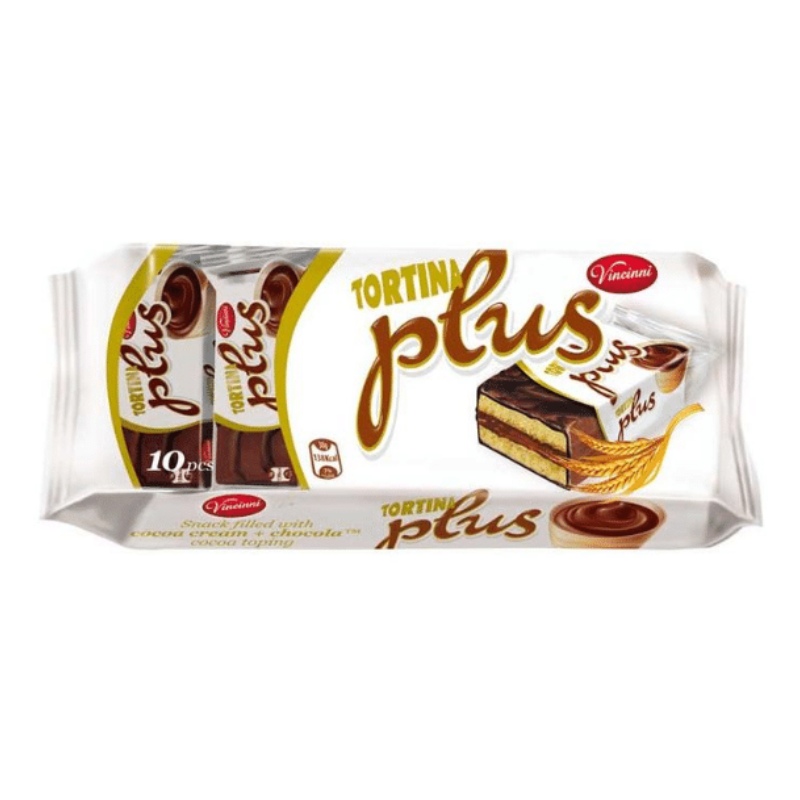 ВИНЧИНИ ТОРТИНА ПЛУС СО КАКАО 300 ГР