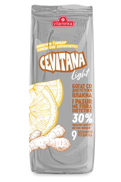 НАПИТОК ЦЕВИТАНА ИНСТАНТ ЛИМОН ЃУМБИР 500 ГР