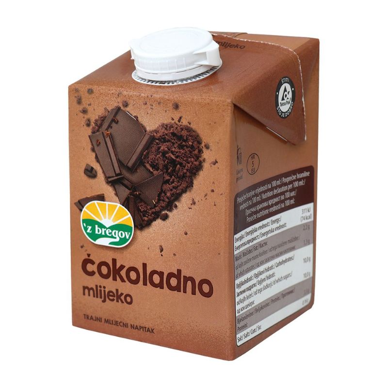 З'БРЕГОВ ЧОКОЛАДНО МЛЕКО 0.5 Л