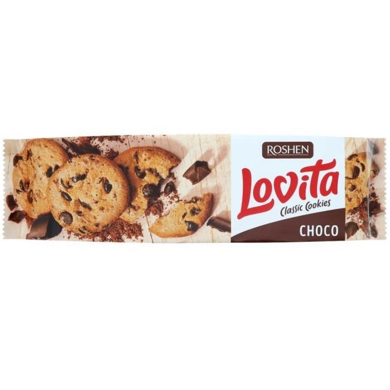 КОЛАЧИ РОШЕН ЛОВИТА ЧОКО БИСКВИТ 150 ГР