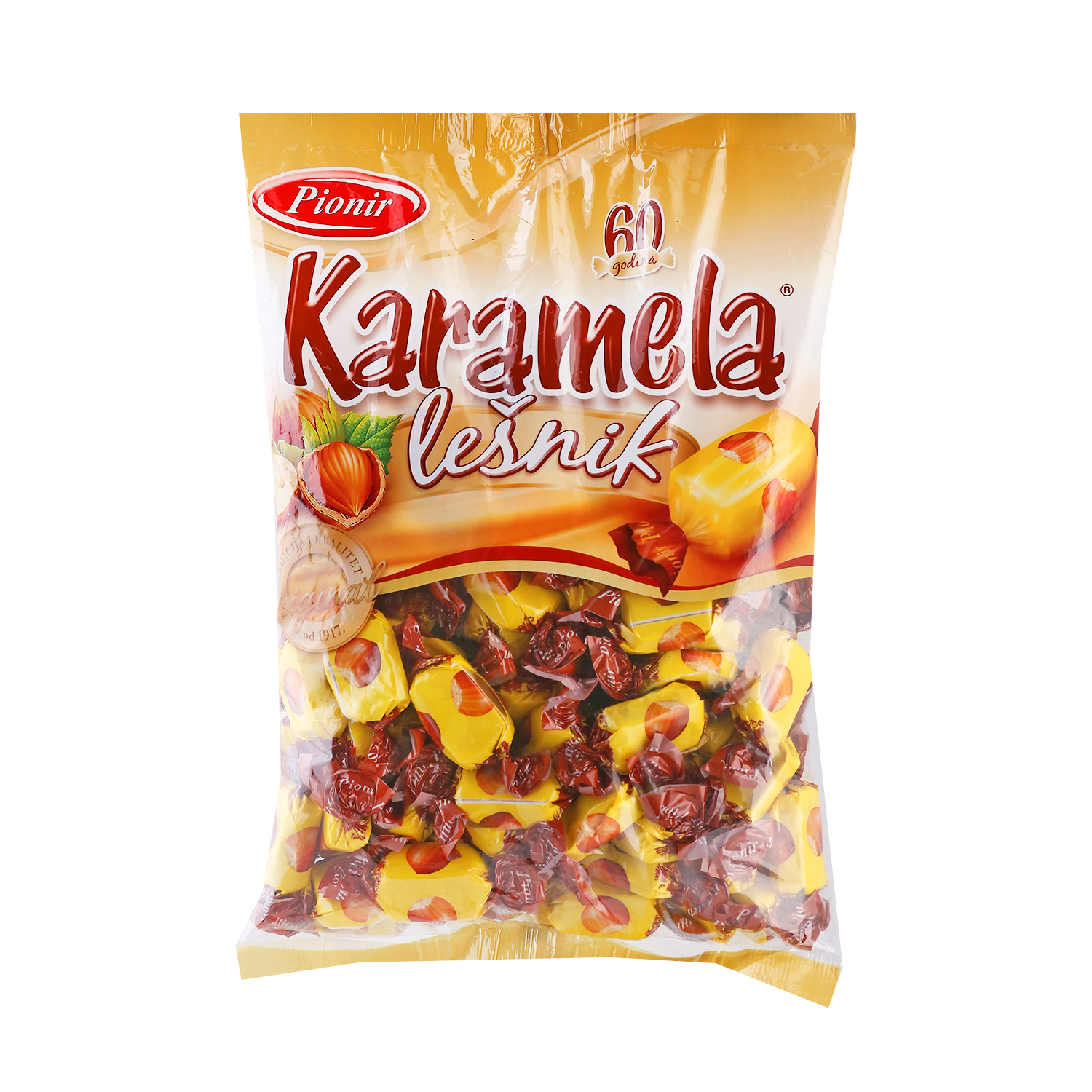 ПИОНИР ЛЕШНИК КАРАМЕЛА 800 ГР.