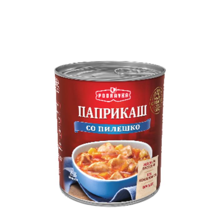 ПАПРИКАШ СО ПИЛЕШКО 400 ГР ПОДРАВКА