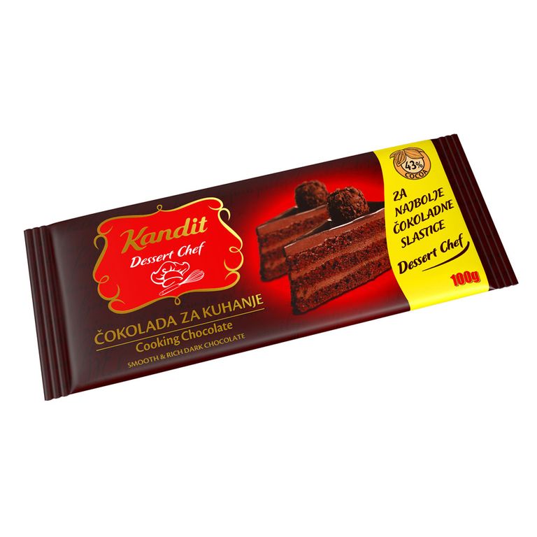 КАНДИТ ЧОКОЛАДО ЗА ГОТВЕЊЕ 100 ГР