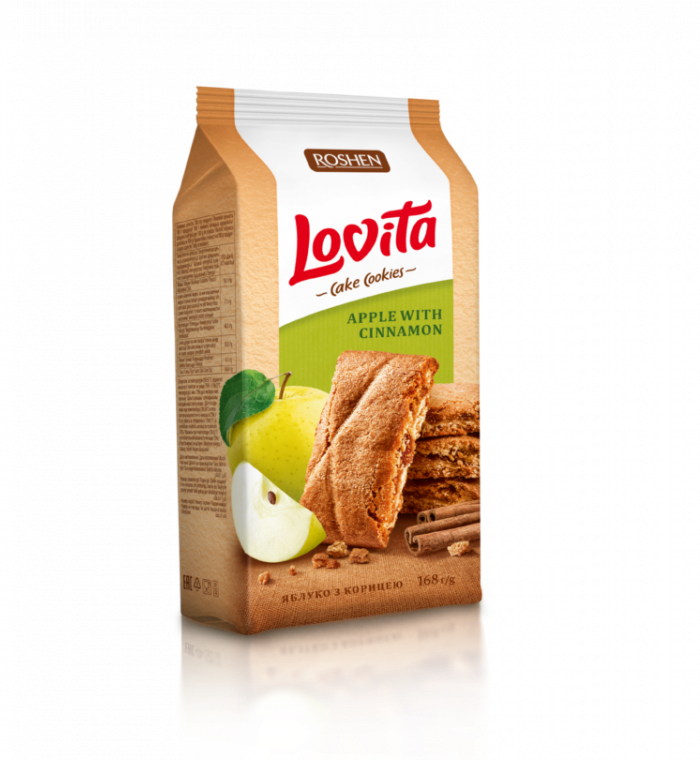 КОЛАЧИ РОШЕН ЛОВИТА ЈАБОЛКО И ЦИМЕТ 168 ГР