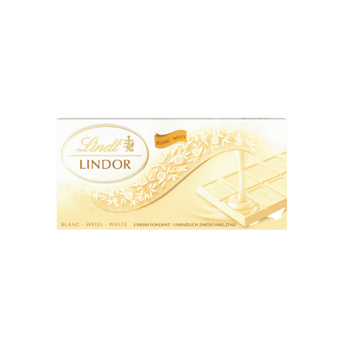 ЧОКОЛАДНО ЛИНДТ ЛИНДОР БЕЛА 100 ГР