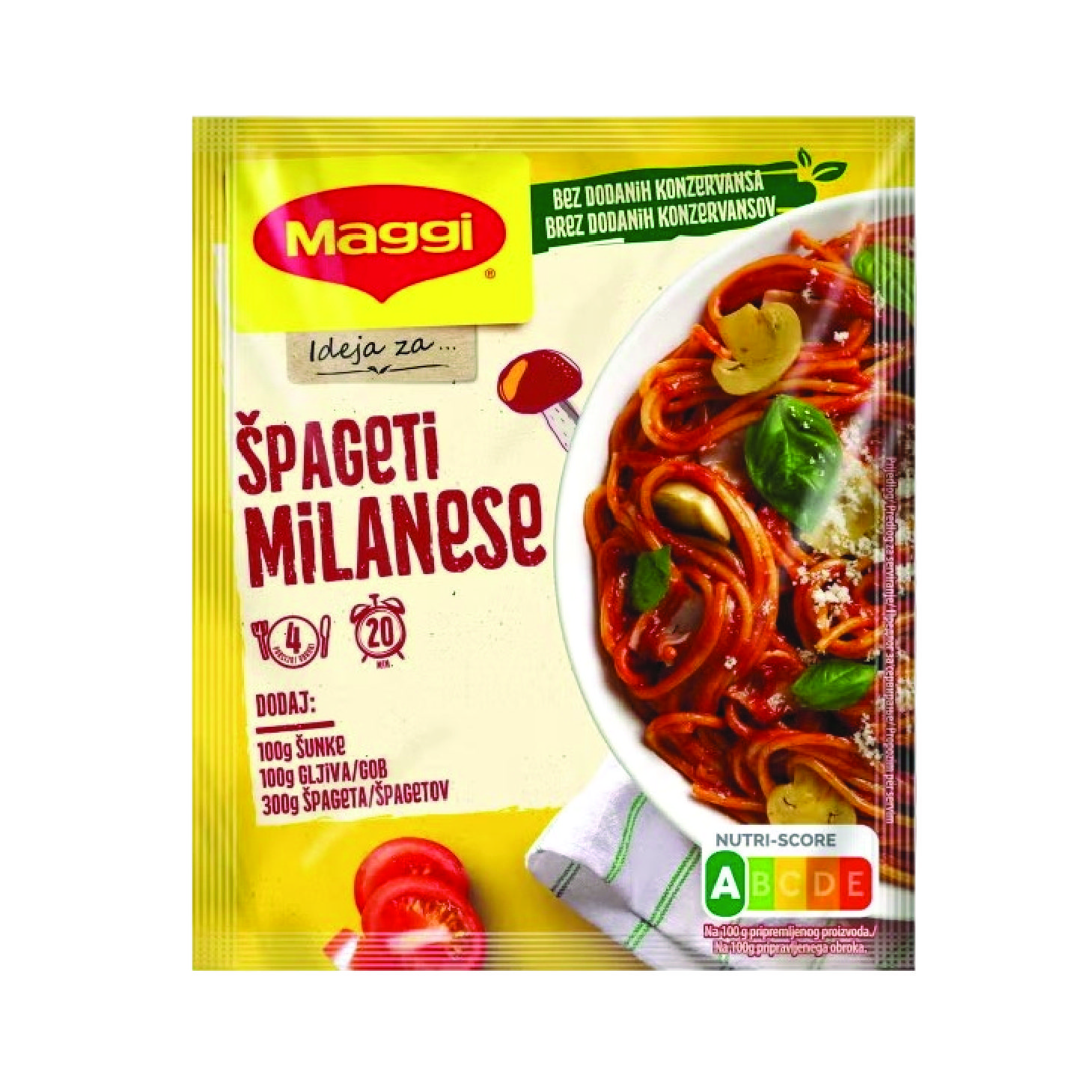 МАГИ ЗАЧИН ЗА ШПАГЕТИ МИЛАНЕЗЕ 55 ГР