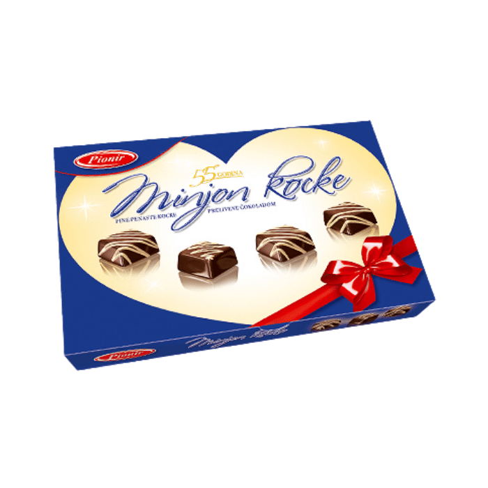 БОНБОНИЕРА ПИОНИР МИЊОН КОЦКИ 520 ГР