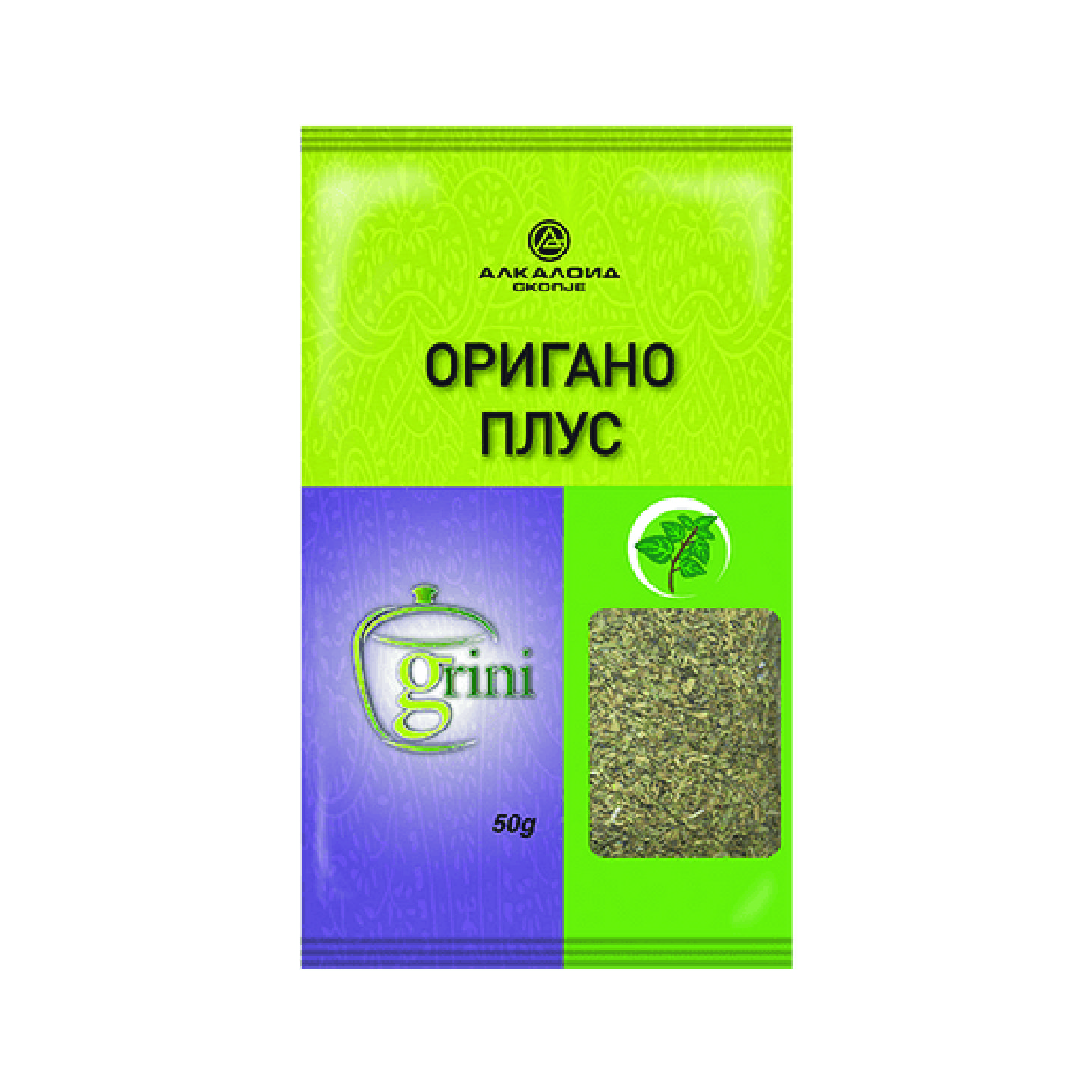 ЗАЧИН ОРИГАНО АЛКАЛОИД 50 ГР